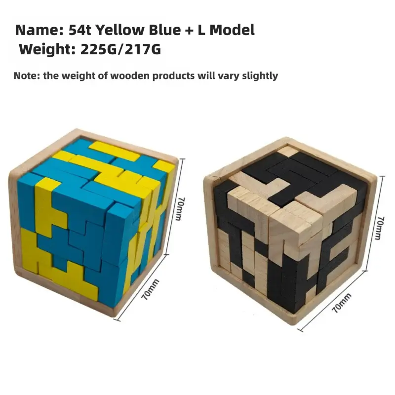 Tetris aus Holz, Freizeitspielzeug, Lernspielzeug für Kinder