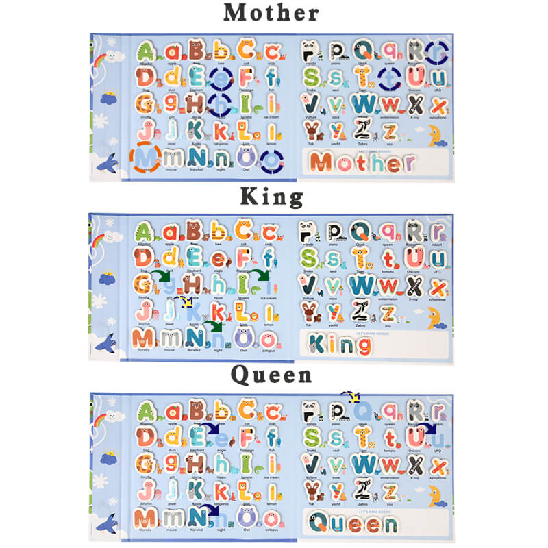 Magnetic 26 shape letters.Cognitive teaching aids.Magnetic fridge magnets.Children's English learning