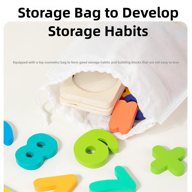 Children's number crunching.Kindergarten early education arithmetic.Enlightenment teaching aids.10-Bit computing