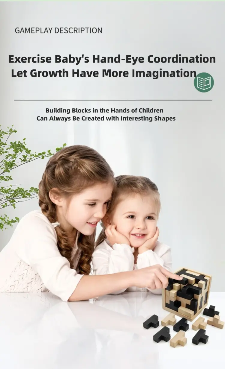 Tetris aus Holz, Freizeitspielzeug, Lernspielzeug für Kinder