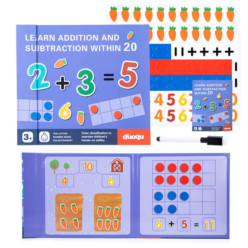 Digital decomposition.Mathematical addition and subtraction operations.Thinking training.Mathematical Enlightenment.Early education toys