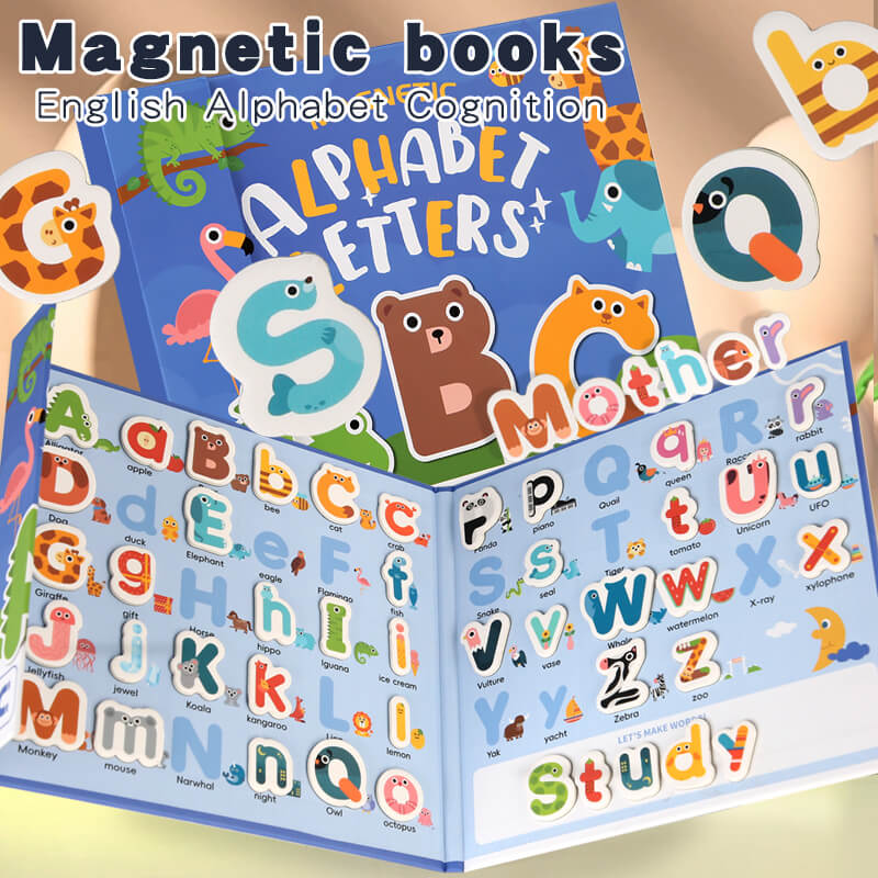 Magnetic 26 shape letters.Cognitive teaching aids.Magnetic fridge magnets.Children's English learning