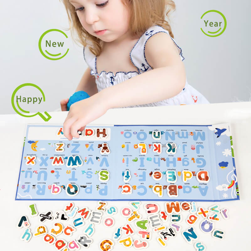 Magnetic 26 shape letters.Cognitive teaching aids.Magnetic fridge magnets.Children's English learning