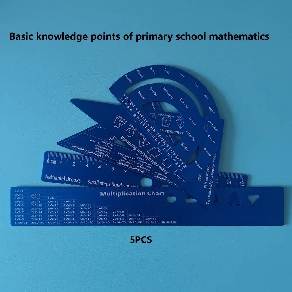 Engrave names on the ruler.Customize ruler