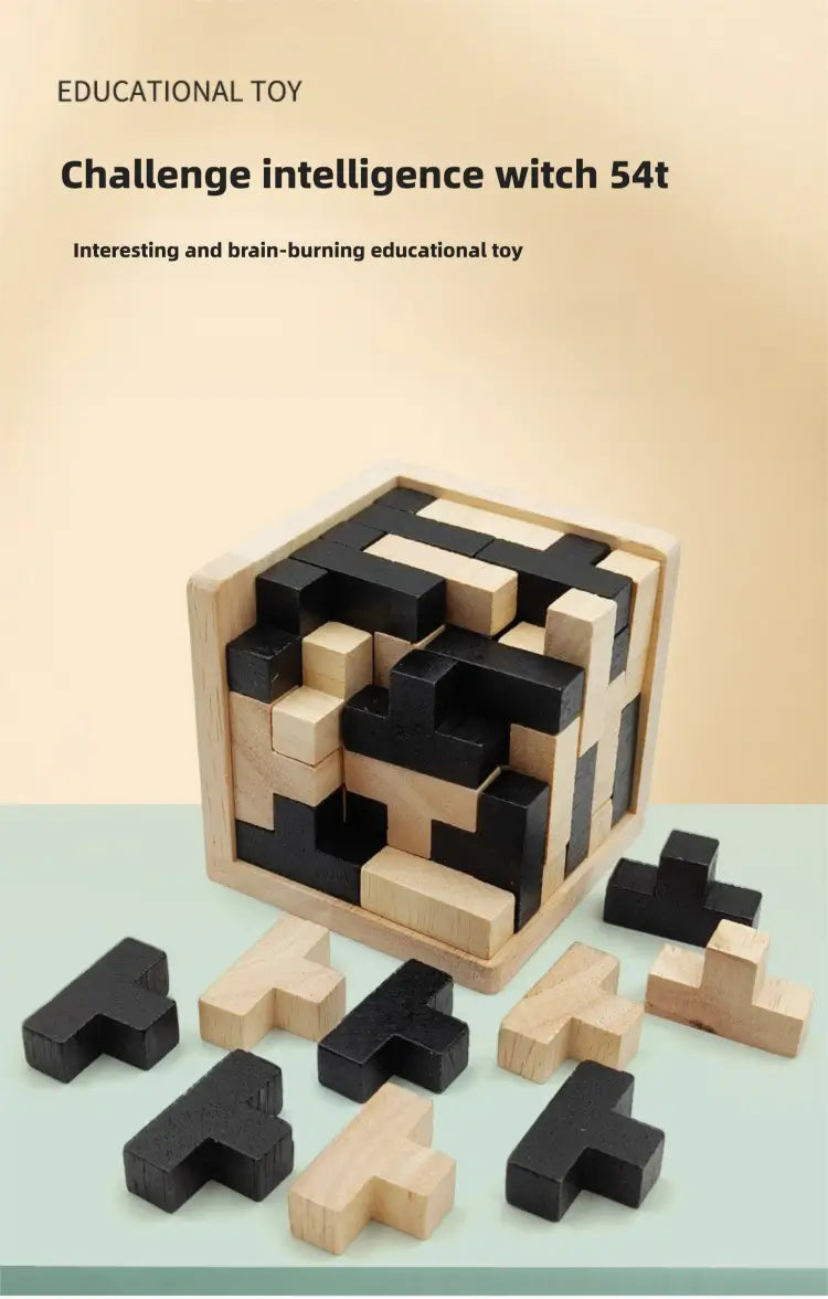 Tetris aus Holz, Freizeitspielzeug, Lernspielzeug für Kinder